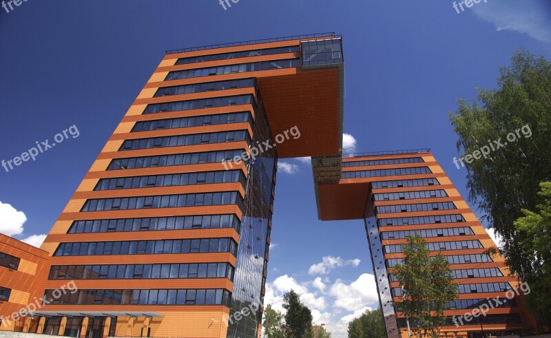 Building Architecture Showplace The Building Of The Technopark Novosibirsk Akademgorodok