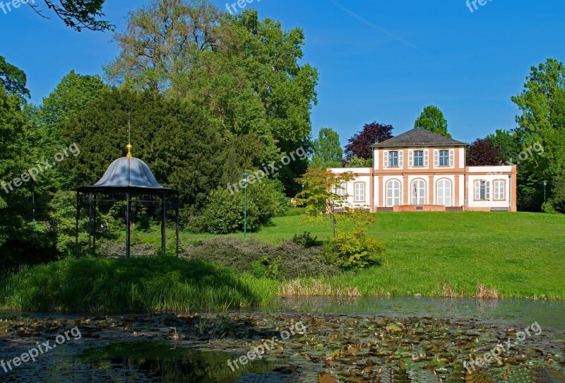 Prince-emil-garden Darmstadt Hesse Germany Spring