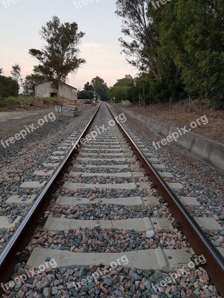 Pathways Train Travel Path Railway