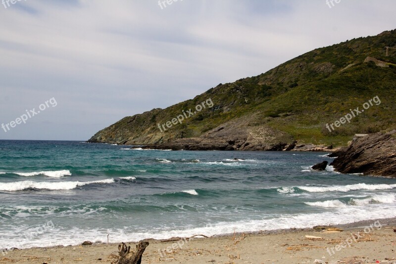 Sea Coast Beach Rocky Coast Cornwall