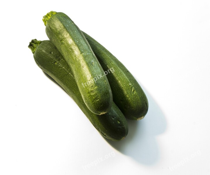 Vegetables Zucchini Green Eat Food