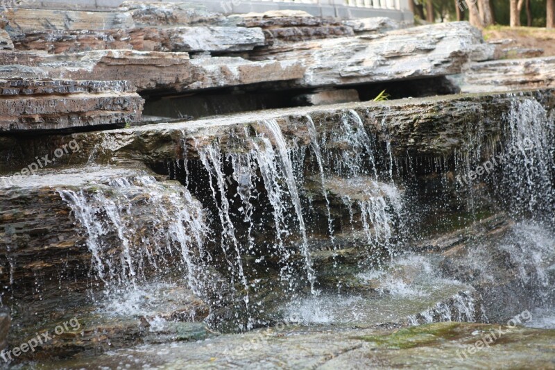 Natural Running Water Aesthetic Feeling Free Photos