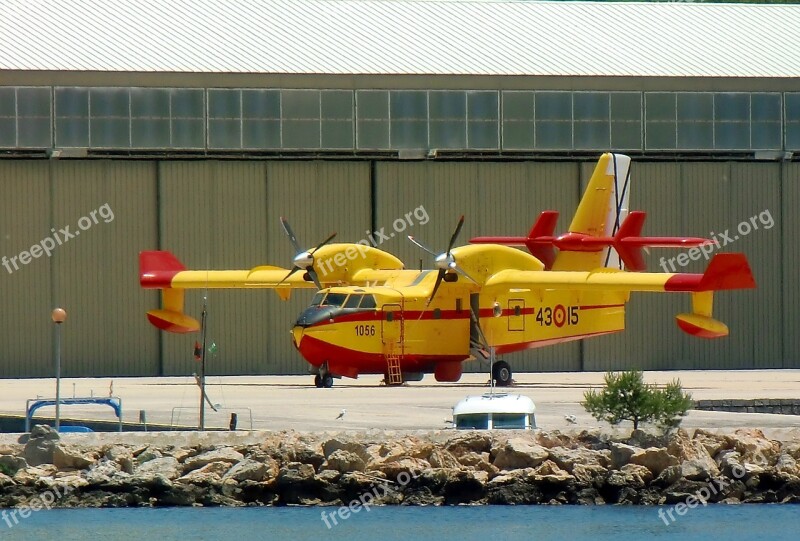 Seaplane Fire Fighting Aircraft Aircraft Mission Aircraft Forest Fire