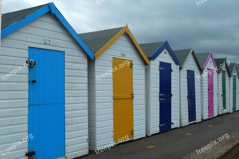 Bathhouse Sea Doors Free Photos