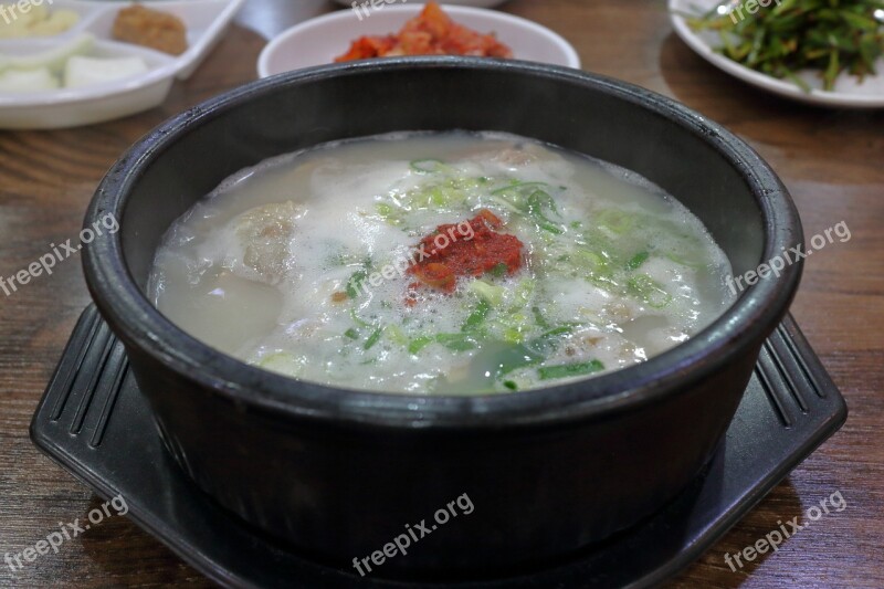 Pork Soup Order Great Haejangguk Pot Dinner