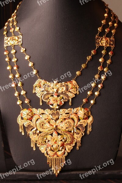 Jewellery Gold Glowing Accessories Lady