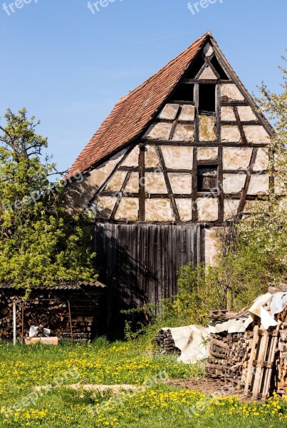 Architecture Ammer Village Truss Historically Historic Center