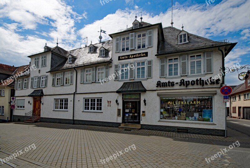 Usingen Taunus Hesse Germany Historic Center