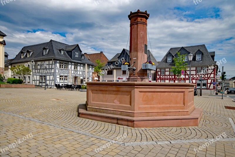 Usingen Taunus Hesse Germany Historic Center