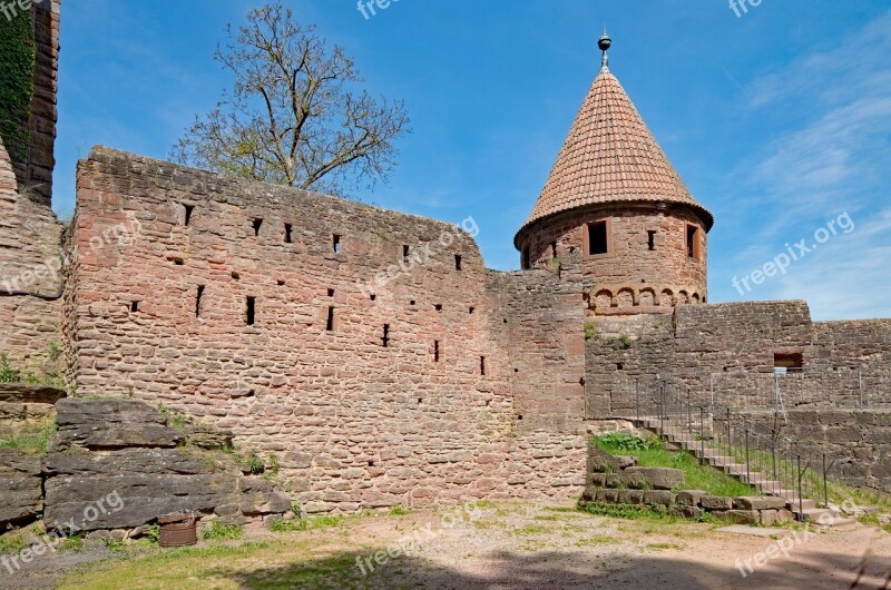 Castle Wertheim Baden Württemberg Germany Architecture