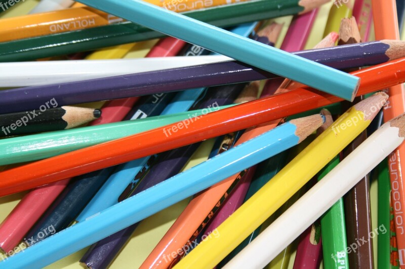 Crayons Pencil Color Free Photos