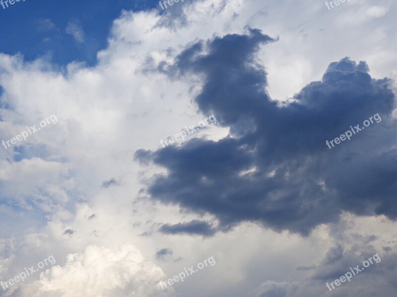 Sky Clouds Cloud Cover Nature Blue Sky