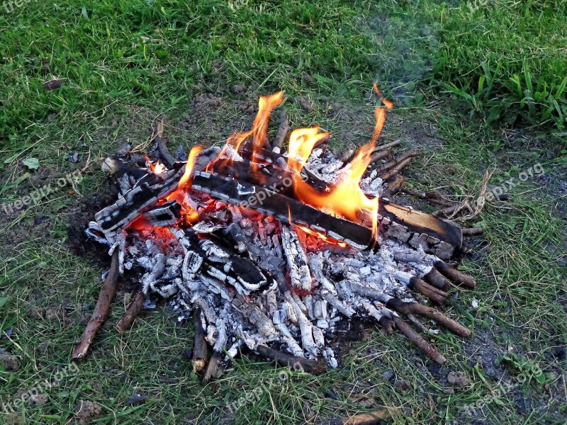 An Outbreak Of Camping Trip Camp Grill Flames