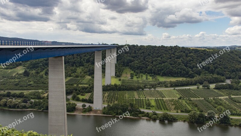 Bridge Holiday Travel Steel Construction River