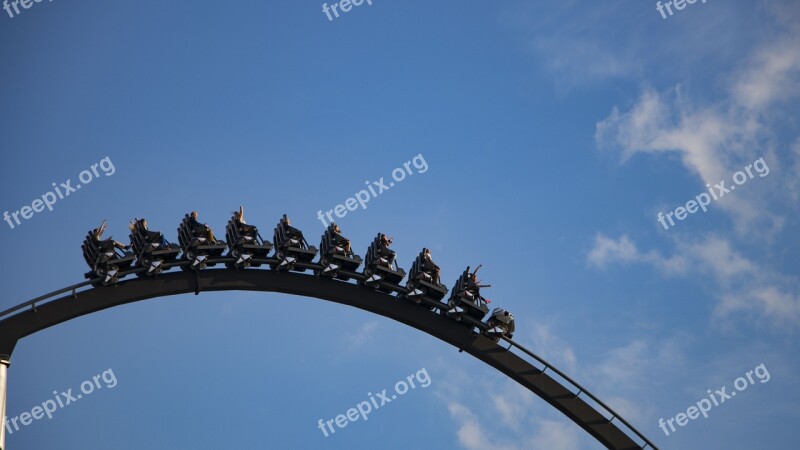 Rollercoaster Coaster Europapark Roller Coaster Free Photos