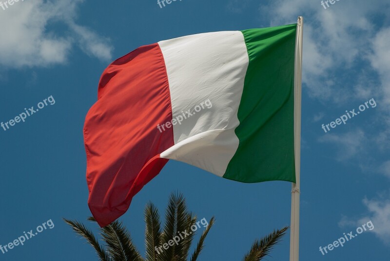 Italy Flag State Nation Free Photos