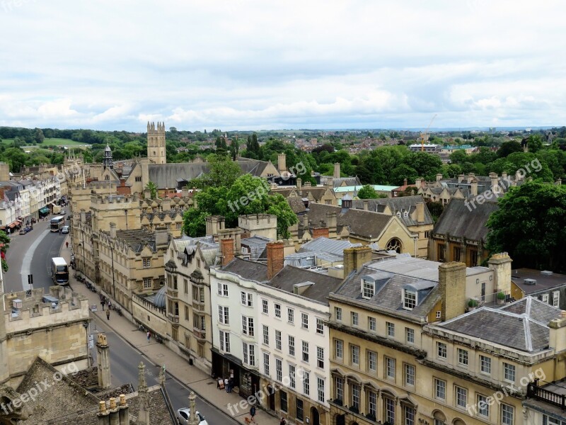 Oxford Oxfordshire City Historic University