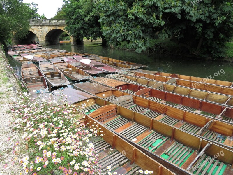 Punting Punt Oxford Oxfordshire Student