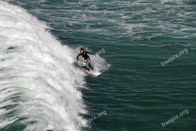 California Pacific Coast Surf Surfer