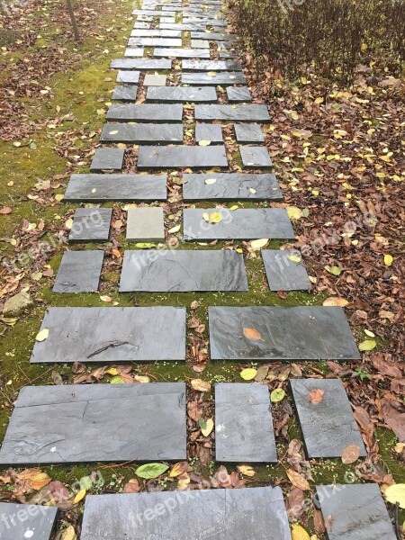 Stone Path The I Ching Trail Autumn Is Not Free Photos