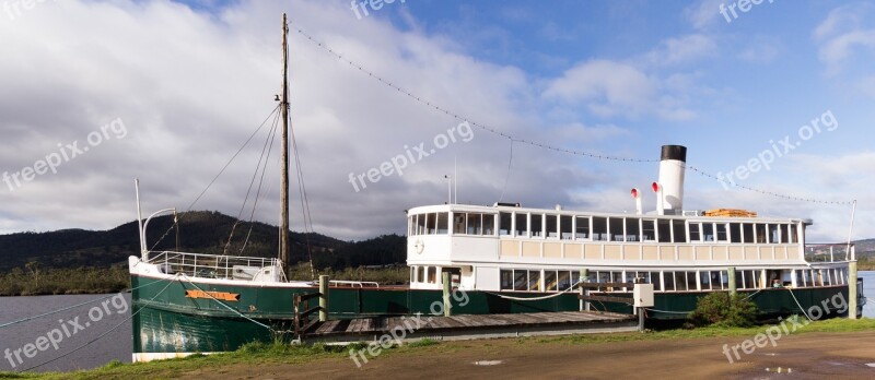 Australia Tasmania Mv Cartela Huon Valley Franklin Huon River