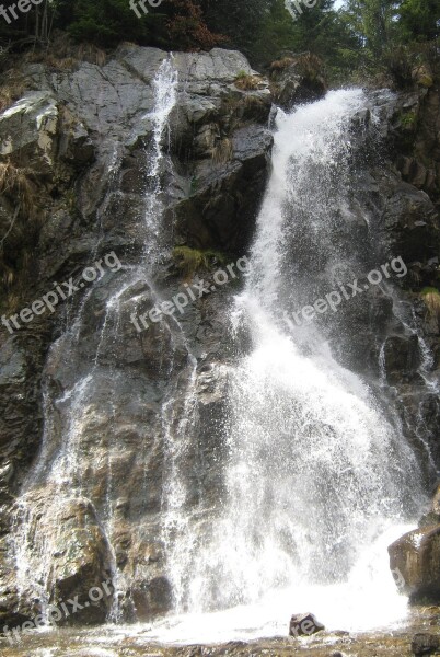 Cascada Waterfall Mountains Waterfall Apuseni Apuseni Mountains Romania