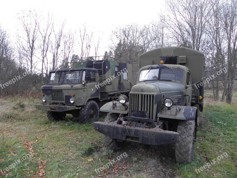 Truck Vehicle Military Lorry Russian