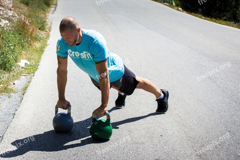 Crossfit Kettlebell Plank Kettlebells Kettlebell Training