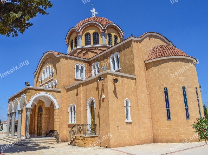 Cyprus Frenaros Archangelos Michael Church Orthodox