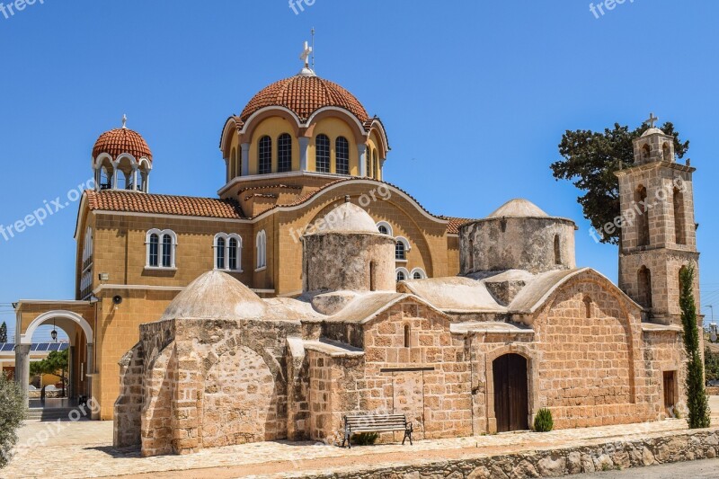 Cyprus Frenaros Archangelos Michael Church Orthodox