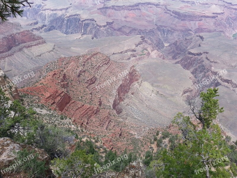 Grand Canyon Gorge Red Canyon Grand