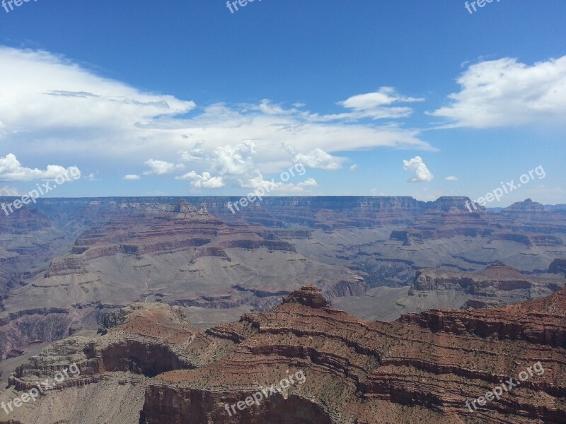 Grand Canyon Canyon Gorge Arizona Geological