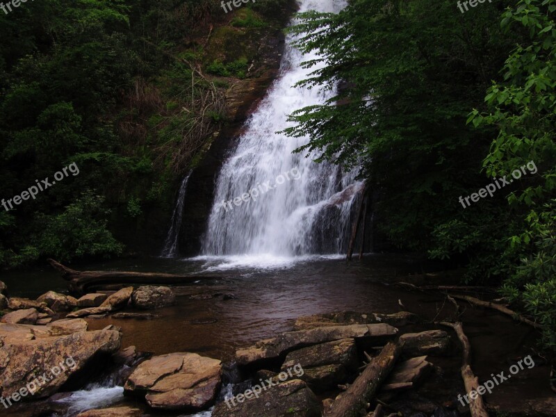 Waterfall Scenic Nature Water Forest