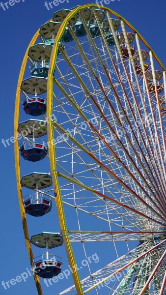 Ferris Wheel Fair Folk Festival Oktoberfest Year Market