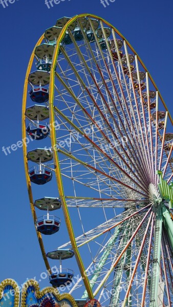 Ferris Wheel Fair Folk Festival Oktoberfest Year Market