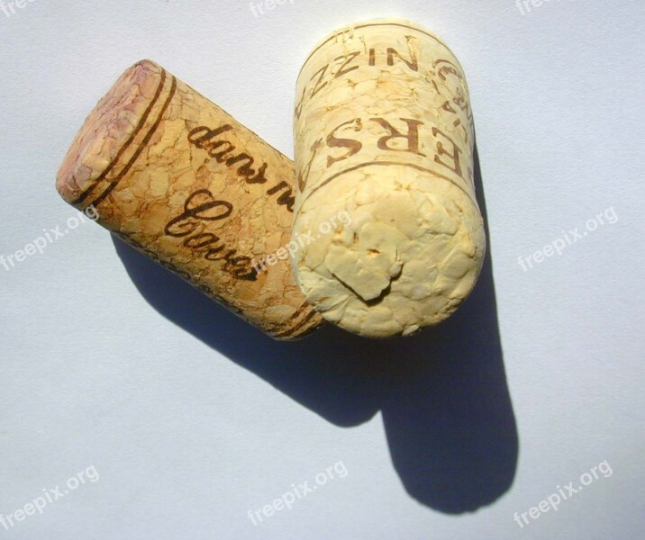 Cork Plugs Wine Shading Free Photos