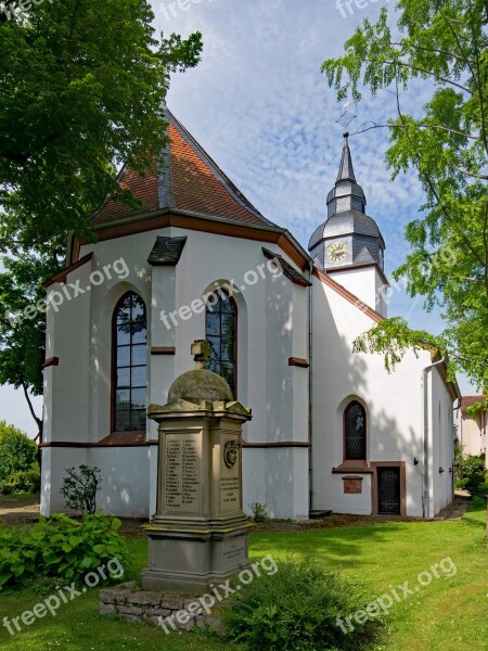 Church Of The Resurrection Darmstadt Arheilgen Hesse Germany