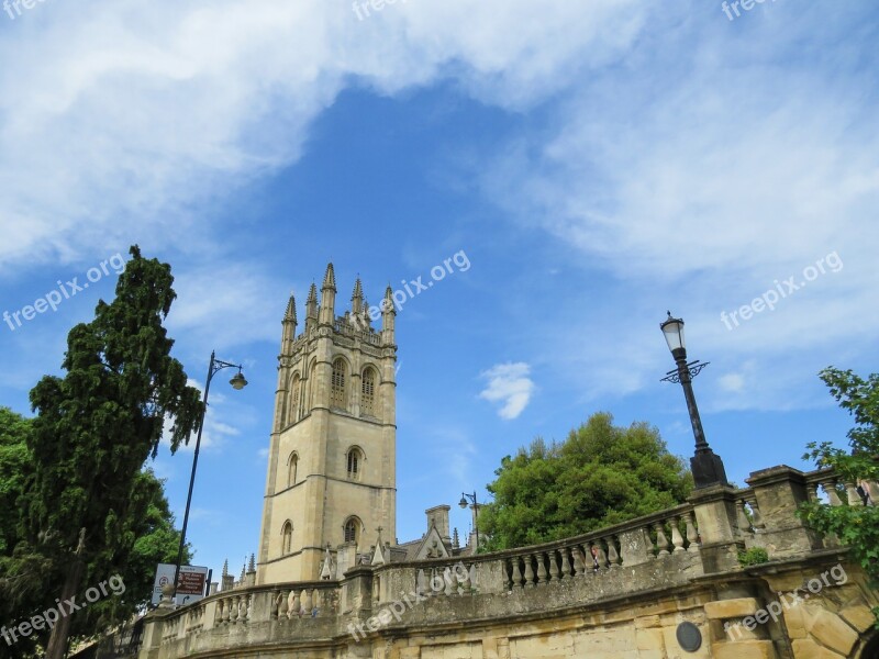 Magdalen College Bridge Oxford University