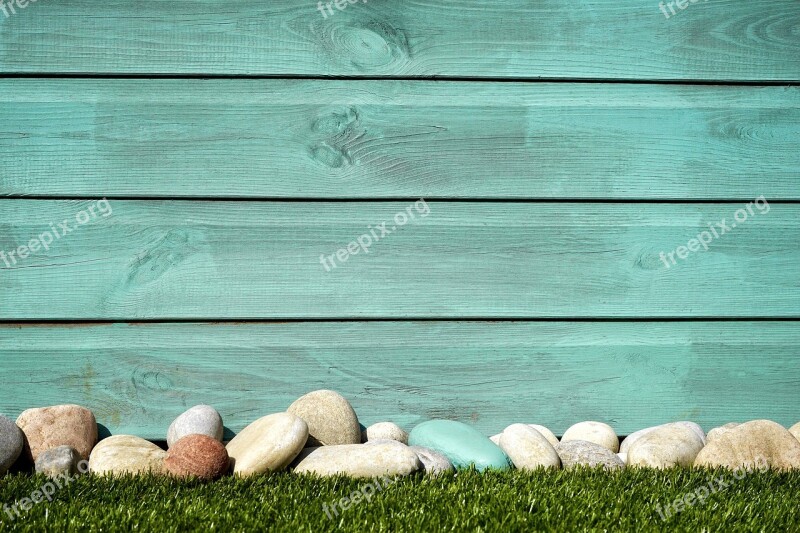 Fence Grass Yard Wooden Design