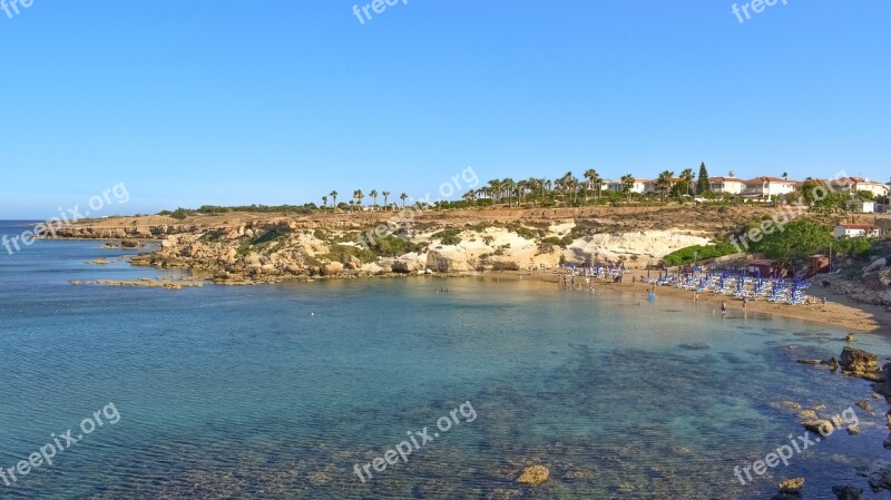 Cyprus Kapparis Fireman's Bay Cove Beach