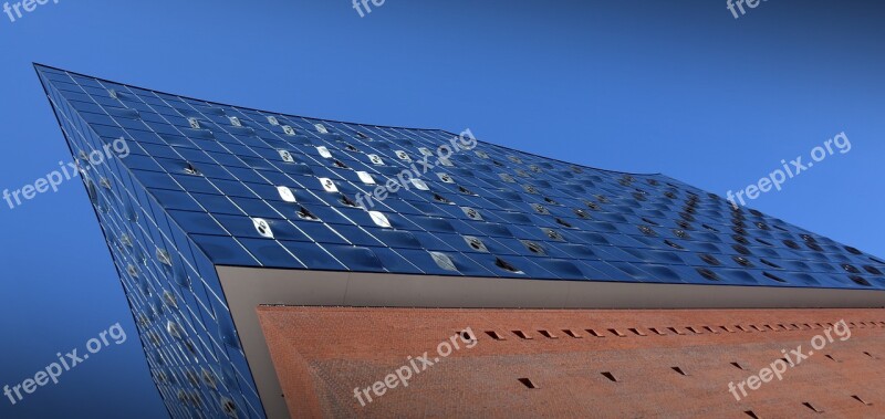 Elbe Philharmonic Hall Architecture Hamburg Landmark Harbour City