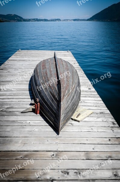 Boat Web Lake Water Jetty