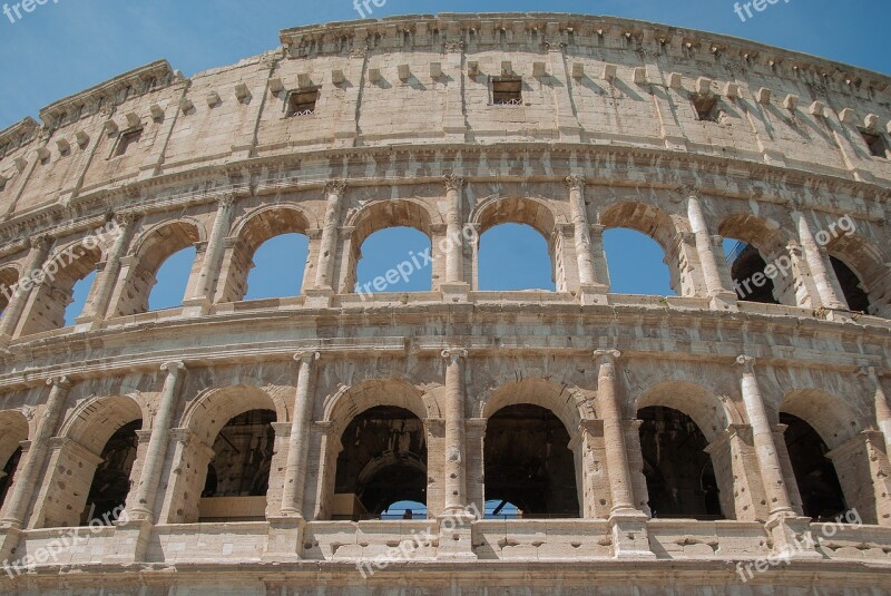 Rome Coliseum Amphitheater Antique Arena