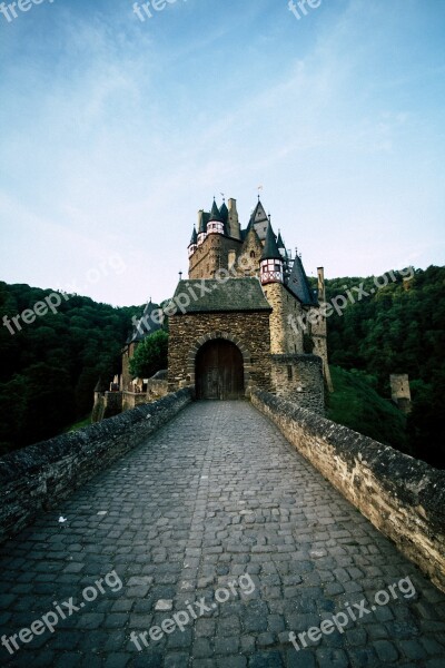 Castle Burg Eltz Eltz Middle Ages Germany