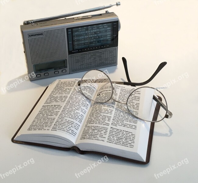 Radio Listen Entertainment Book Bible