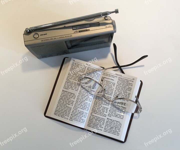 Radio Listen Entertainment Book Bible