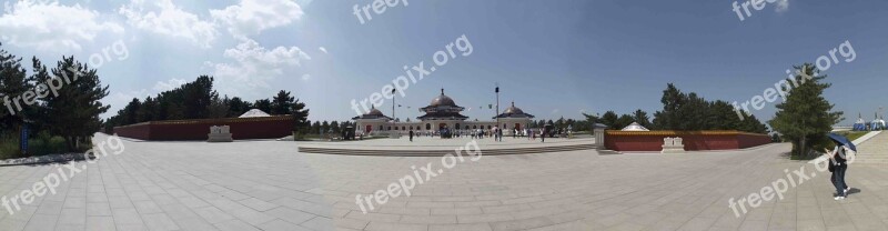 Inner Mongolia Genghis Khan Mausoleum Free Photos