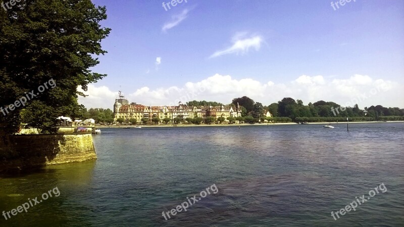 Constance Lake Constance Historically Baden Württemberg Tree