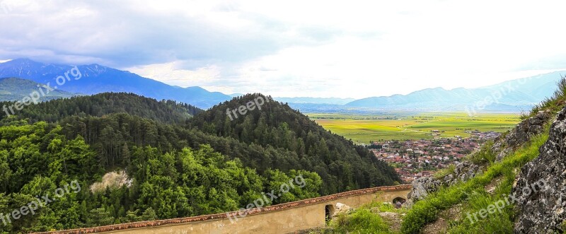 City Rasnov Medieval Free Photos