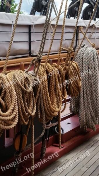 Rope Ropes Boat Boating Cable